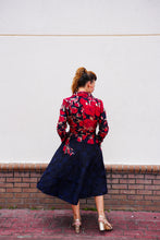 Load image into Gallery viewer, Rosalie Navy Coat Dress
