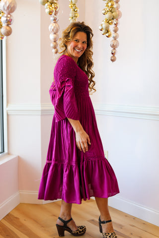 Ruched Bodice Dress