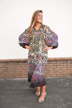 Load image into Gallery viewer, Amara Green Boho Dress
