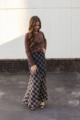 Plaid Skirt