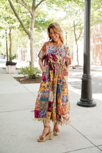 Load image into Gallery viewer, Merry Masquerade Patchwork Dress
