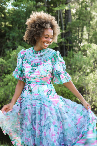 Fancy Sequin Lace Dress