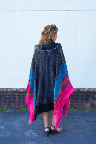 FP Gemstone Stripe Poncho