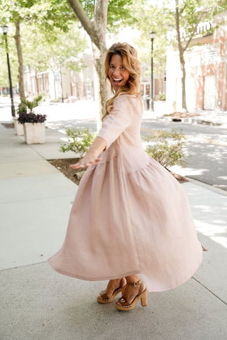 Scarlett Linen Dress