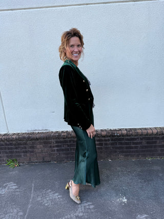 Velvet Blazer
