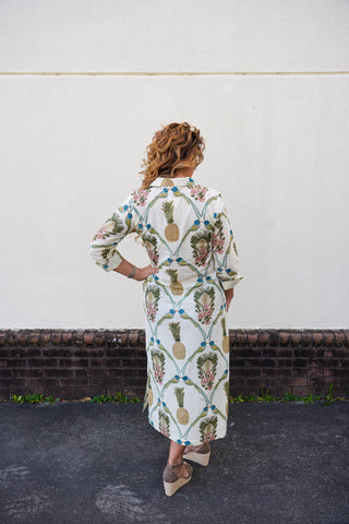 Pineapple Sheath Dress