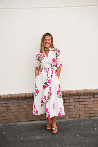 Grace White Dress