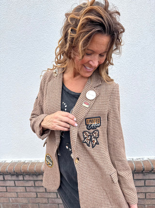 Patches Fall Blazer