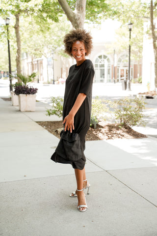 Finna Linen Pocket Dress