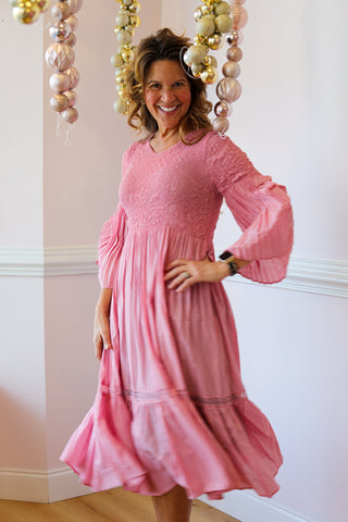 Ruched Bodice Dress
