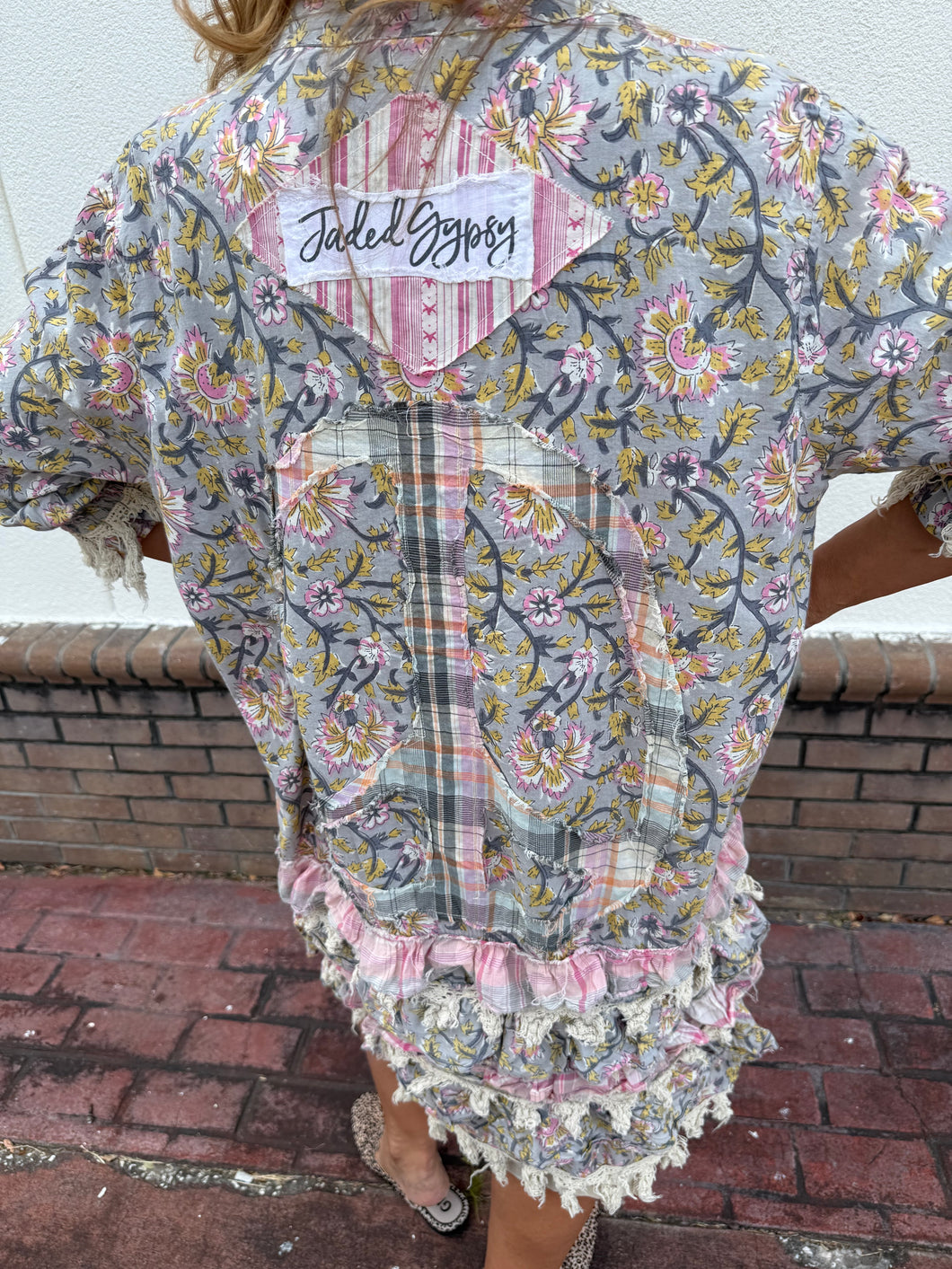 Cottage Fringe Duster Dress
