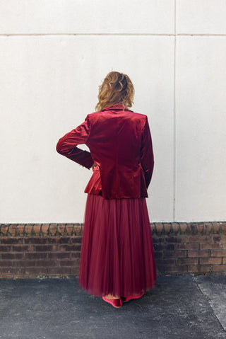 Velvet Blazer