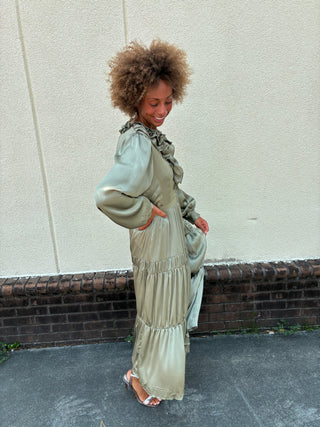 Evangeline Silky Dress