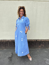 Load image into Gallery viewer, Haven Blue Striped Dress
