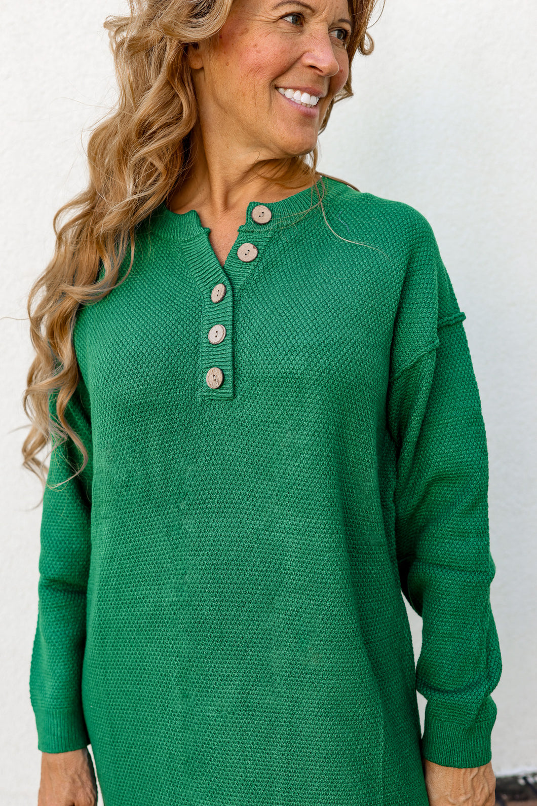 Green Sweater Dress