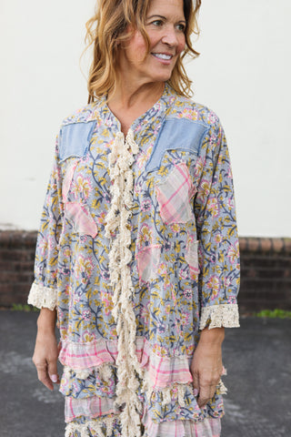 Cottage Fringe Dress