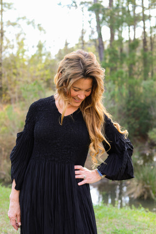 Ruched Bodice Dress