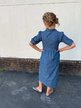Load image into Gallery viewer, Denim Midi Dress
