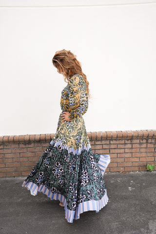 Sharvi Pleated Set