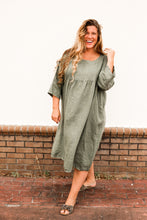 Load image into Gallery viewer, Linen Tunic Dress
