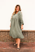 Load image into Gallery viewer, Linen Tunic Dress
