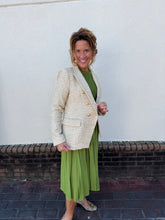 Load image into Gallery viewer, Golden Tweed Blazer
