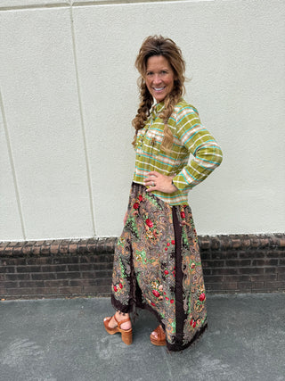 Beatrice Plaid Duster Dress