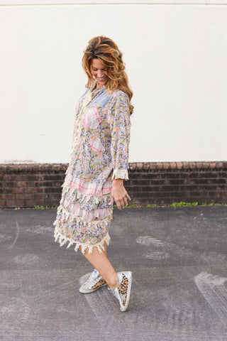 Cottage Fringe Dress