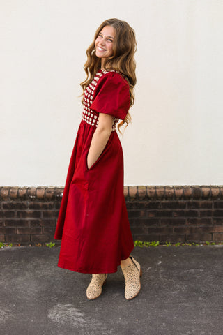 Scarlett Crochet Vest Dress