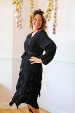 Load image into Gallery viewer, Vera Black Layered Dress
