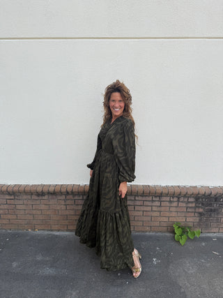 Wrap Maxi Dress