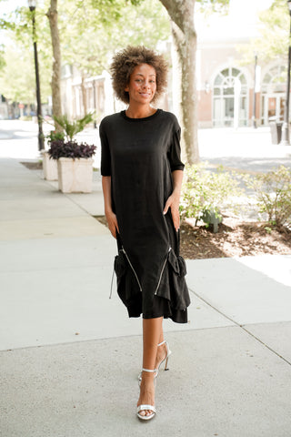 Finna Linen Pocket Dress