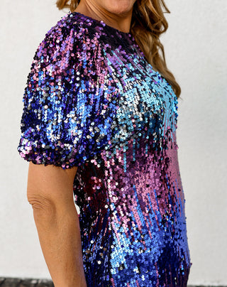 Navette Sequin Dress