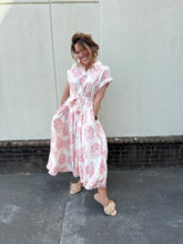 Load image into Gallery viewer, Damask Pink Dress
