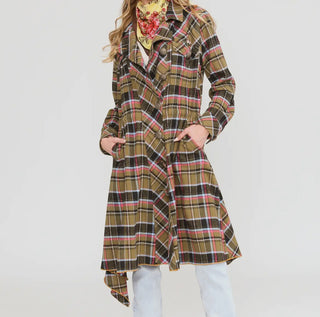 Coco Plaid Jacket Dress