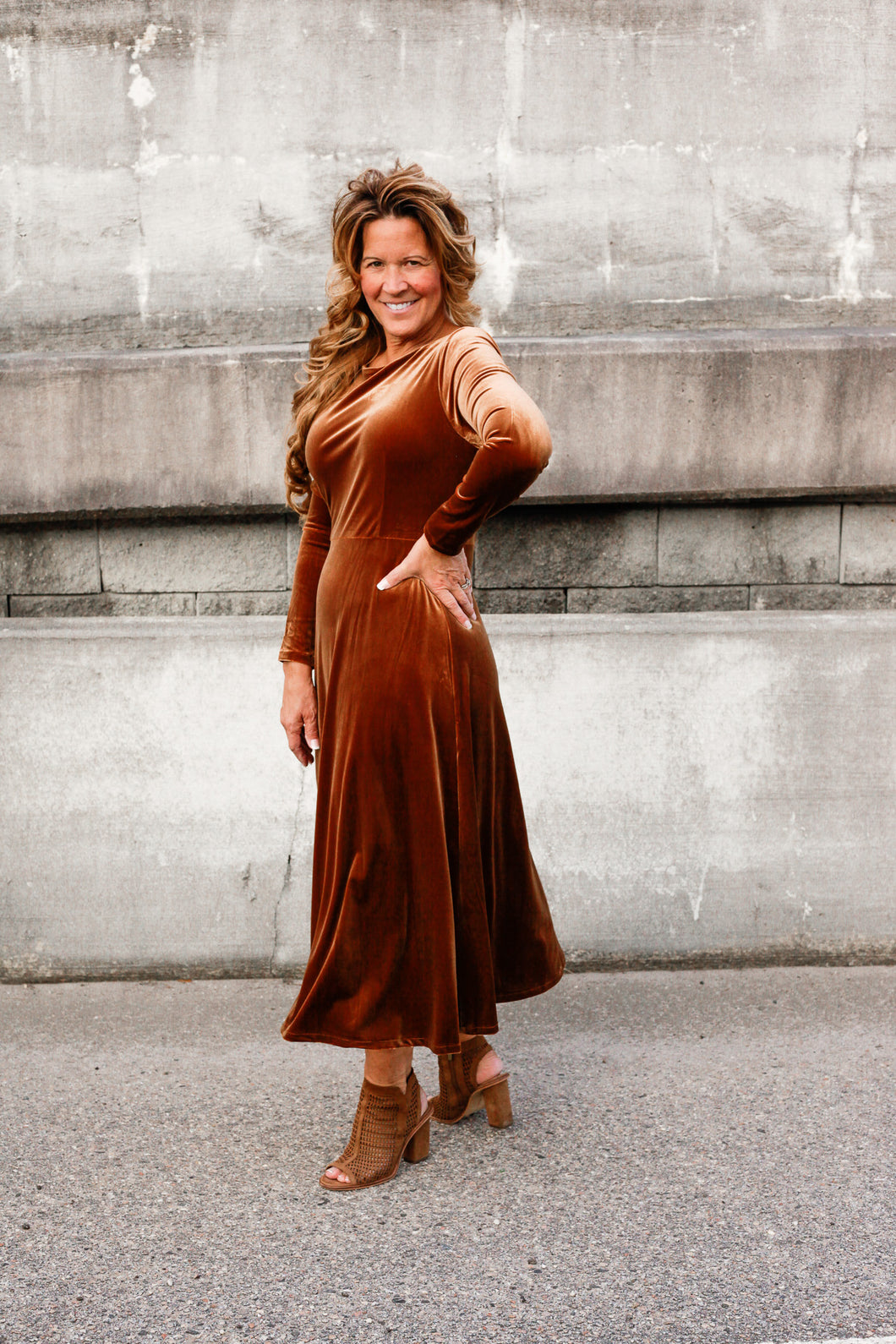 Ciara Velvet Dress