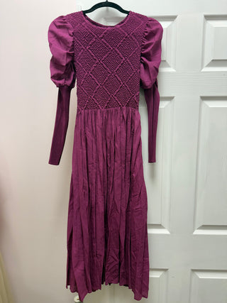 Silky Pleated Ruched Dress