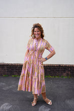 Load image into Gallery viewer, Tigress Cinched Midi Dress
