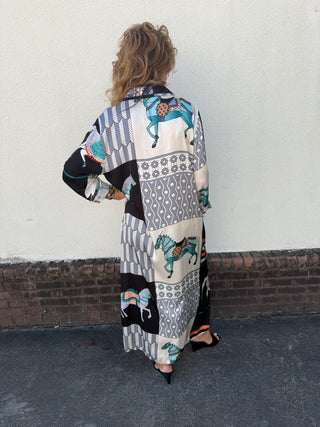 Bella Horse Shirt Dress