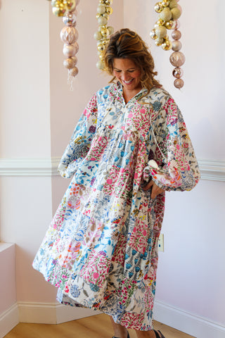 Nilah Patchwork Dress