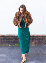 Load image into Gallery viewer, NWOT Anthro Leopard Faux Fur Jacket
