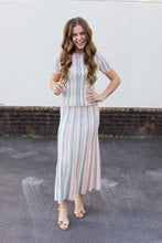 Load image into Gallery viewer, Candy Stripe Knit Set
