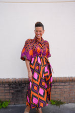 Load image into Gallery viewer, Violet Geometric Dress
