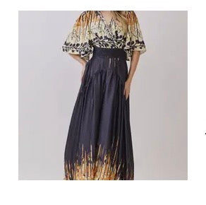 Sienna Navy Maxi Dress