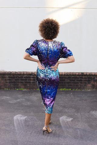 Navette Sequin Dress
