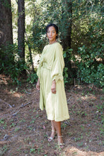 Load image into Gallery viewer, Chartreuse Silk Dress
