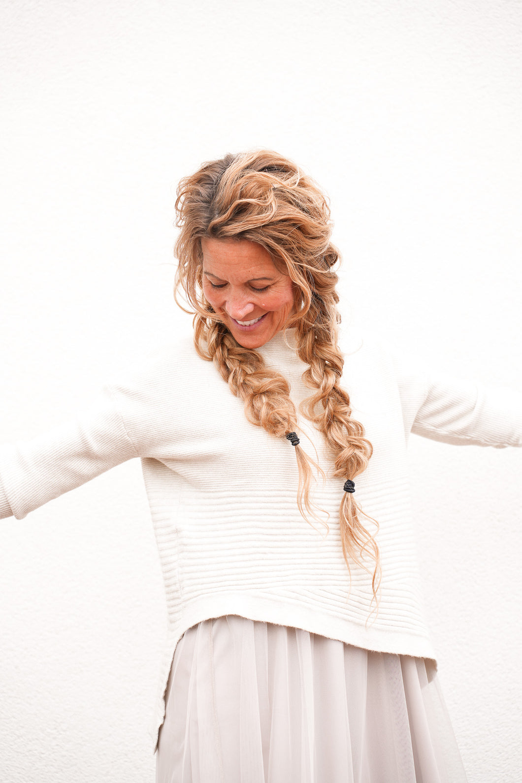 Ribbed Sweater Dress Set