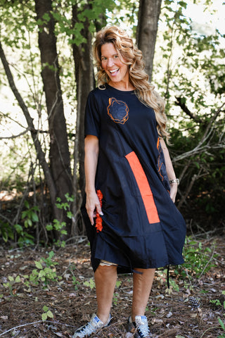October Black Dress