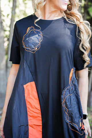 October Black Dress