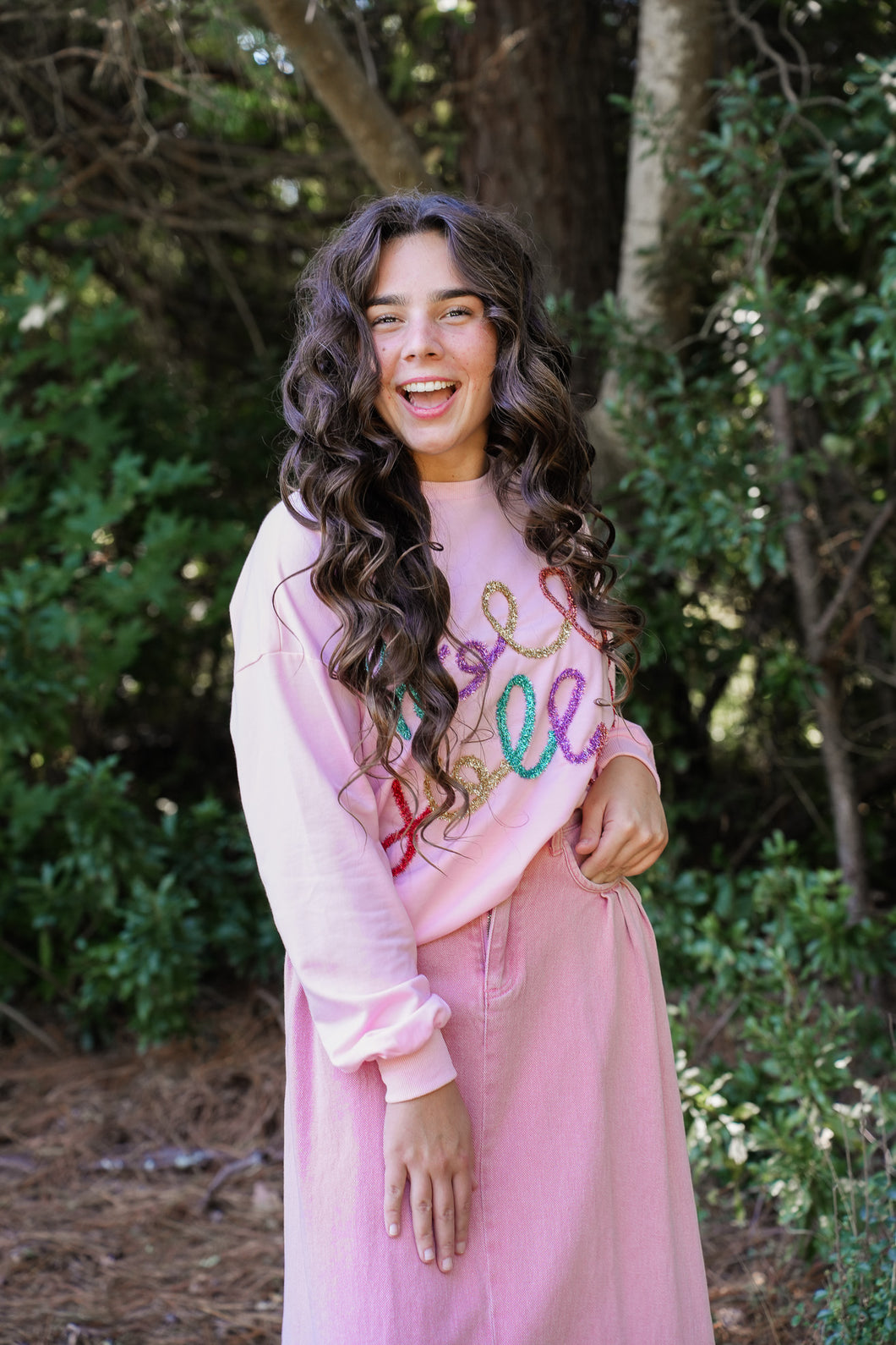 Jolly Pink Sweatshirt